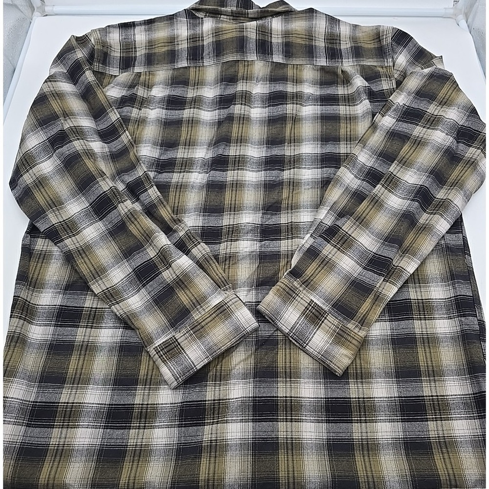 Carhartt Original Fit Men's 100% Cotton Campcore Outdoor Flannel XL TALL Shirt - Picture 8 of 10